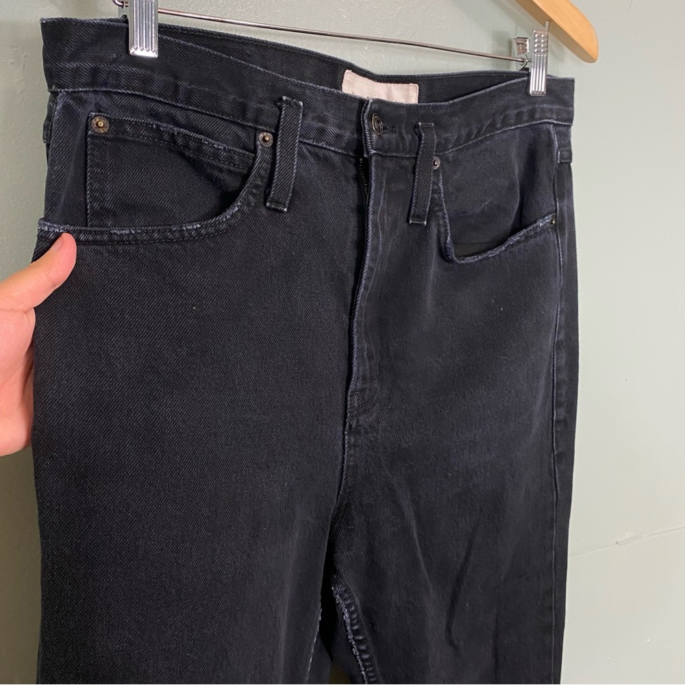 Proenza Schouler Skater Jeans Faded Black Size 28 View 3